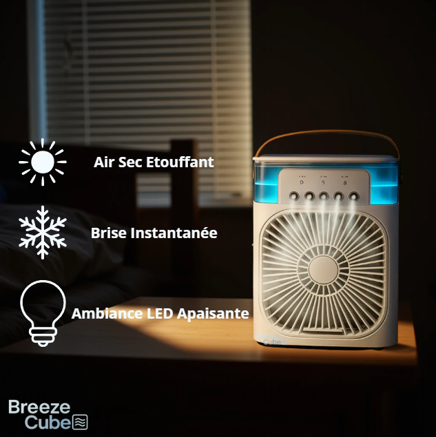 BreezeCube™ – Climatiseur 3-en-1