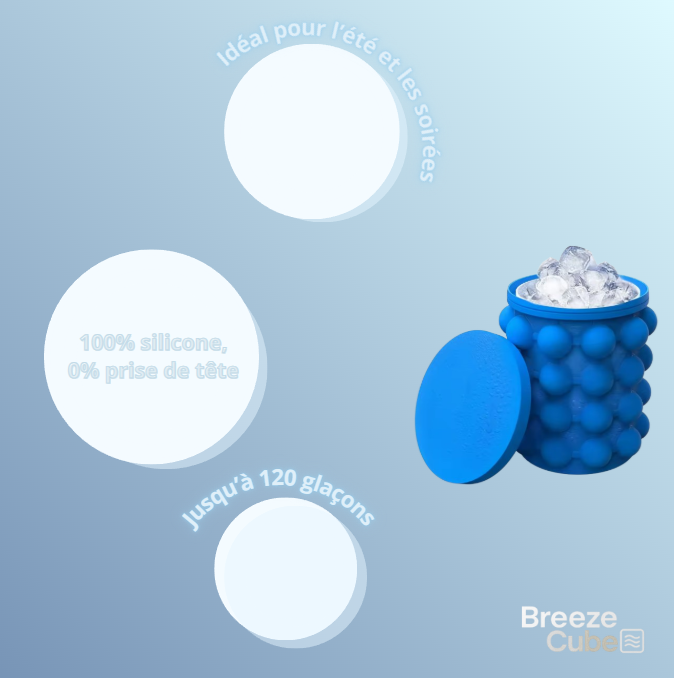 IcePop™ — Le Moule à Glaçons